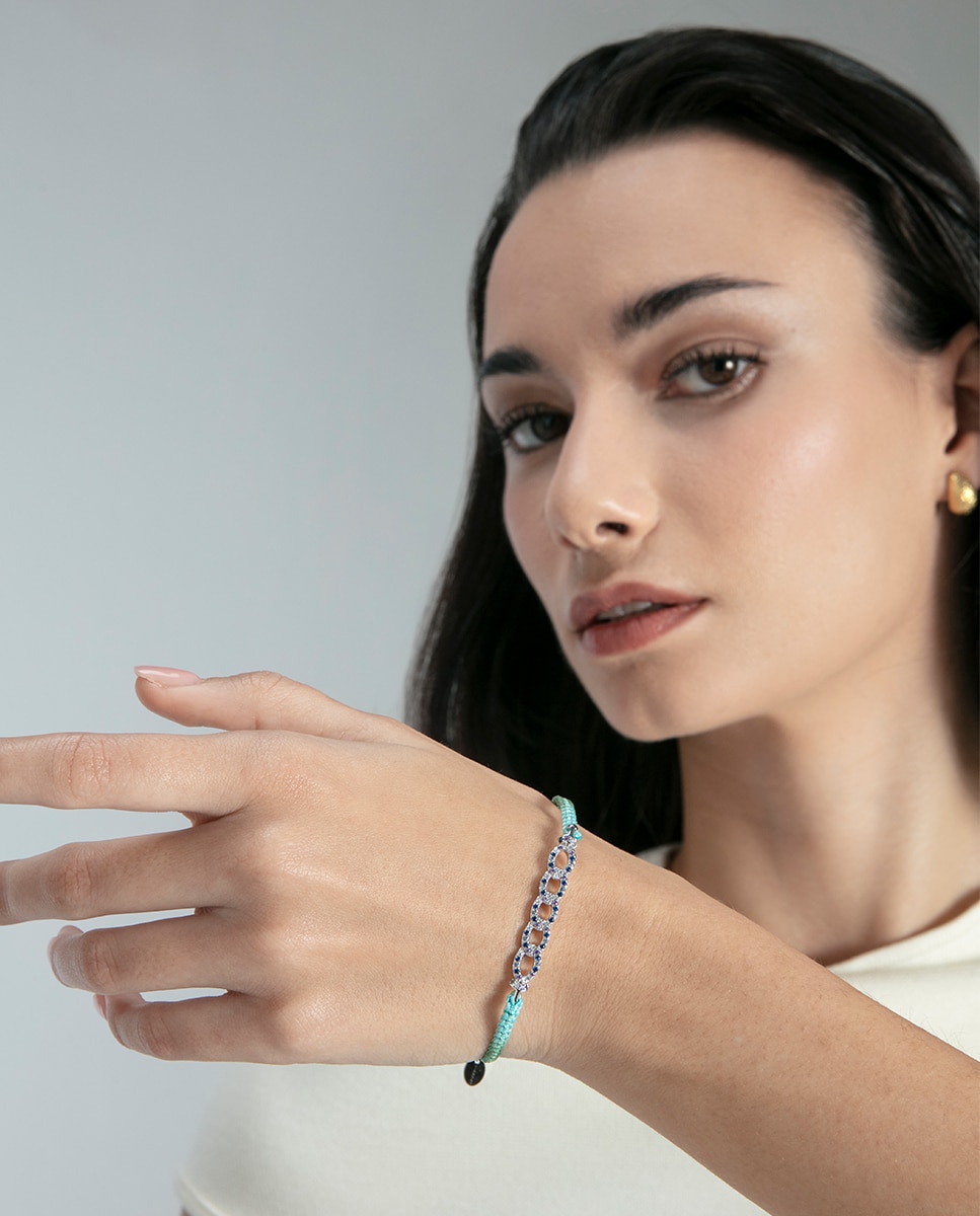 Pulsera de mujer trend de plata de primera ley con baño de rodio - Viceroy - Multicolor Multicolor-2