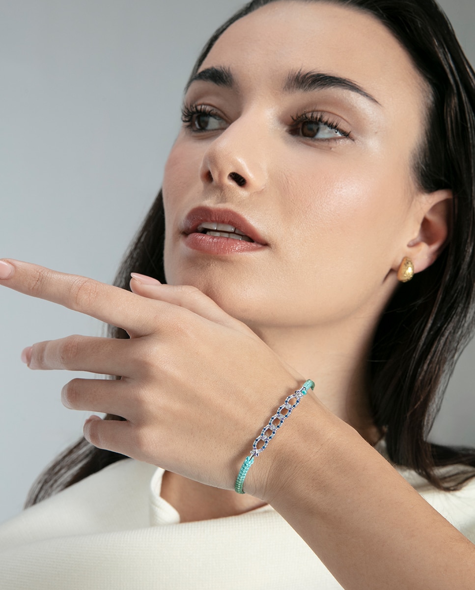Pulsera de mujer trend de plata de primera ley con baño de rodio - Viceroy - Multicolor Multicolor-3