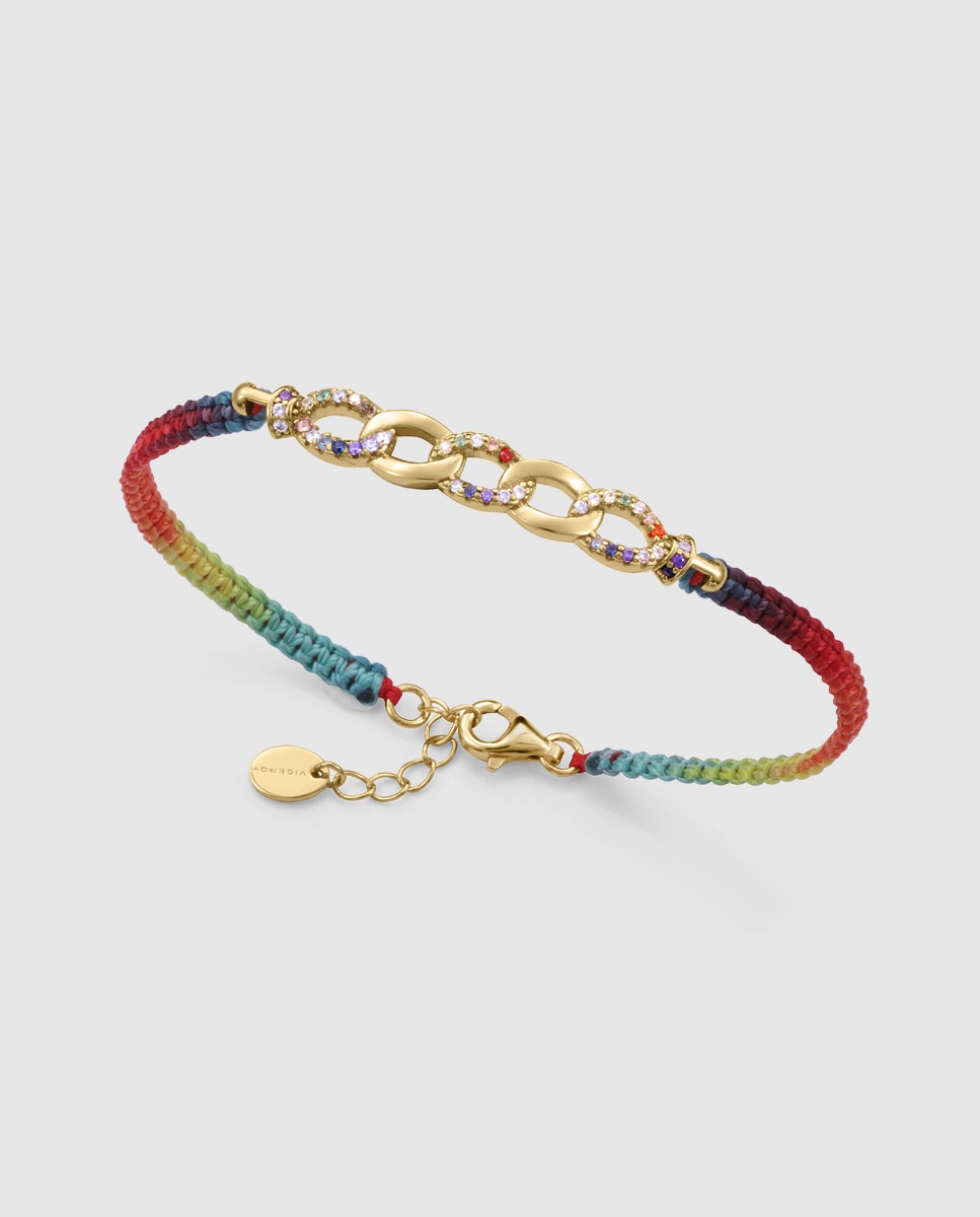 Pulsera de mujer trend de plata de primera ley con baño de oro - Viceroy - Multicolor Multicolor-1