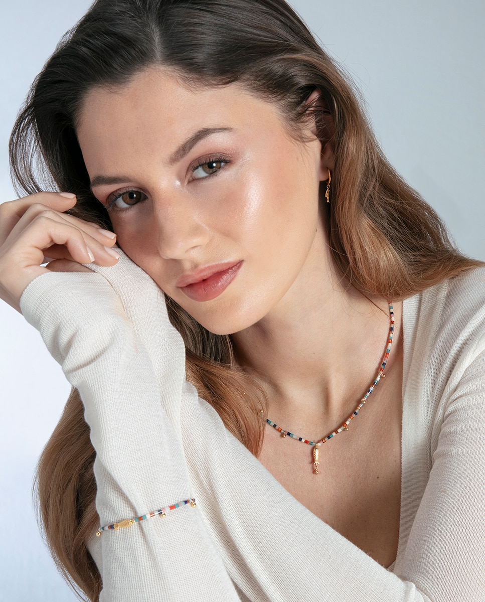 Collar de mujer trend de plata de primera ley con baño de oro - Viceroy - Multicolor Multicolor-3