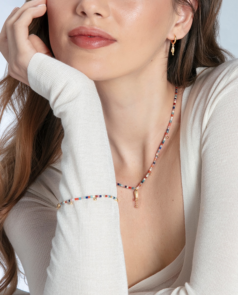 Collar de mujer trend de plata de primera ley con baño de oro - Viceroy - Multicolor Multicolor-4
