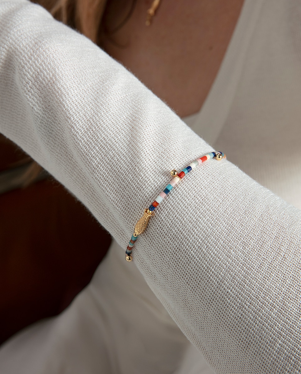 Pulsera de cadena de mujer trend de plata primera ley con baño de oro - Viceroy - Multicolor Multicolor-2