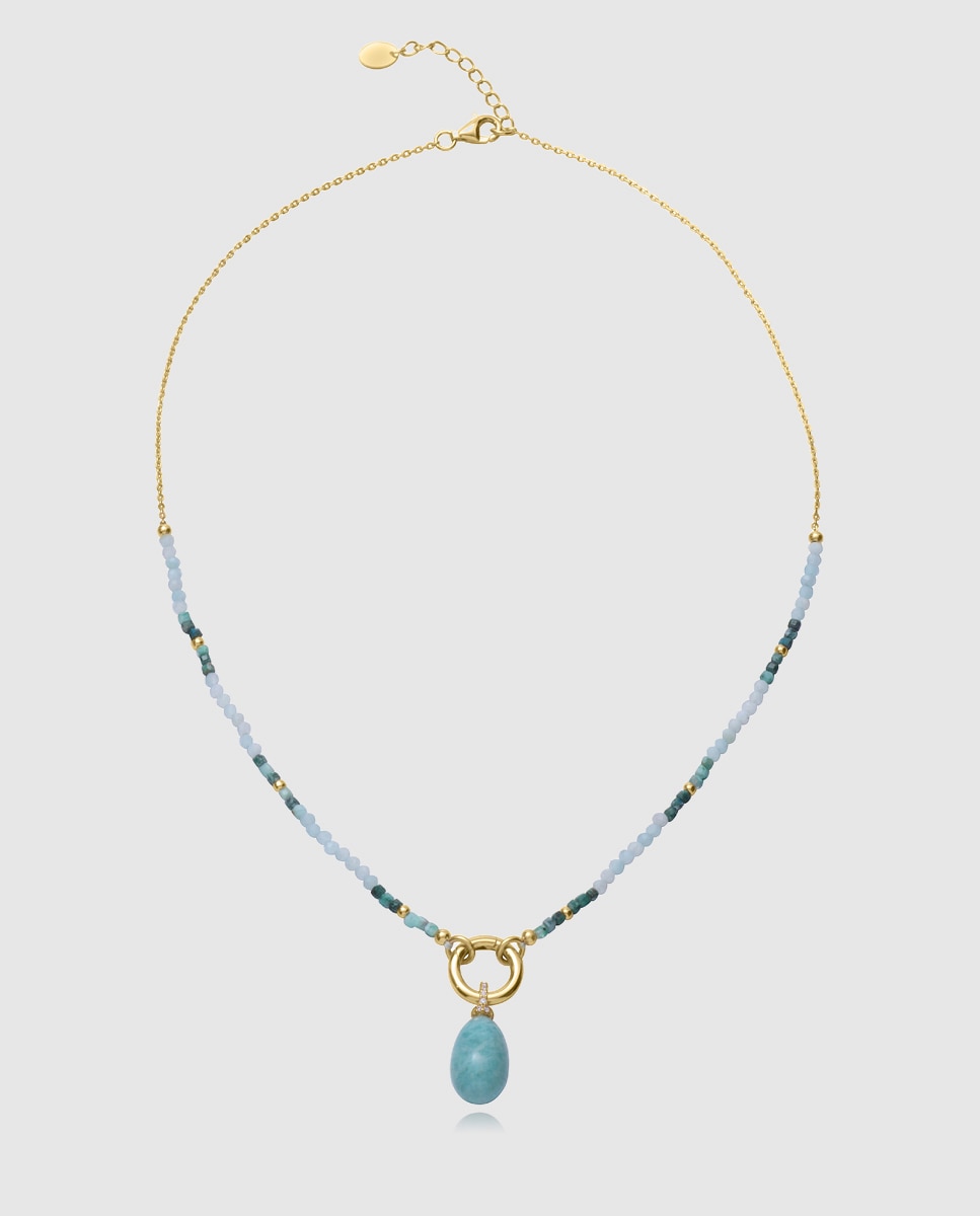 Collar de mujer elegant de primera ley con baño de oro
