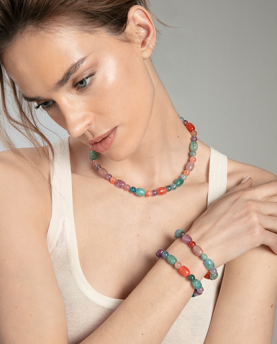 Collar de mujer elegant de primera ley con baño de rodio - Viceroy - Multicolor Multicolor-3