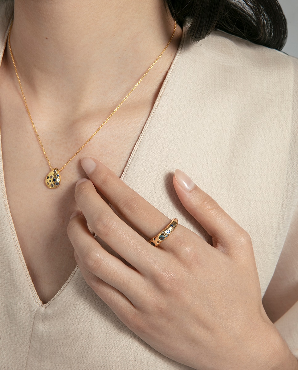 Anillo de mujer de elegant de plata de primera ley con baño de oro - Viceroy - Dorado Dorado-2