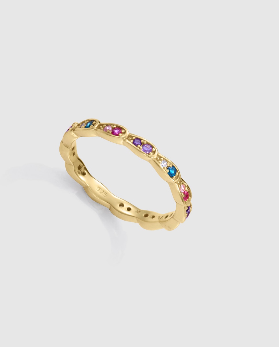 Collar de mujer elegant de plata de primera ley con baño de oro - Viceroy - Multicolor Multicolor-1