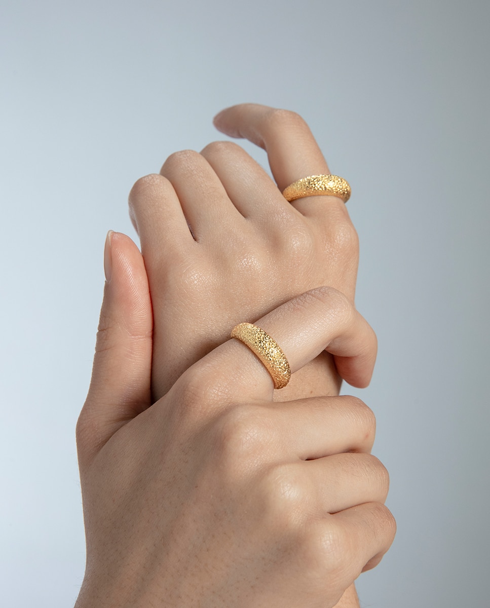 Anillo de mujer elegant de plata de primera ley con baño de oro - Viceroy - Dorado Dorado-2