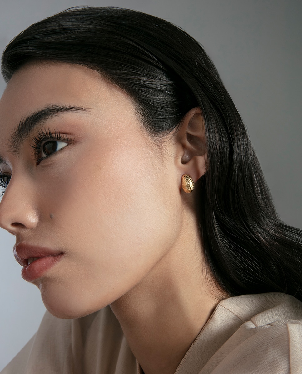 Pendientes de mujer elegant de plata de primera ley con baño de oro - Viceroy - Dorado Dorado-2