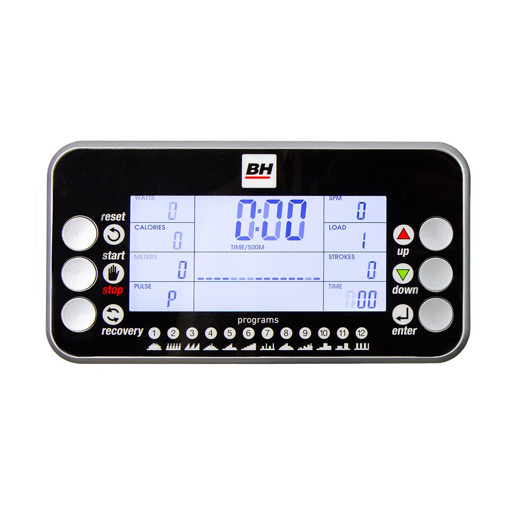 Remo profesional RW1000 BH Fitness con envío gratis, montaje profesional opcional con cargo. - Negro Negro-2