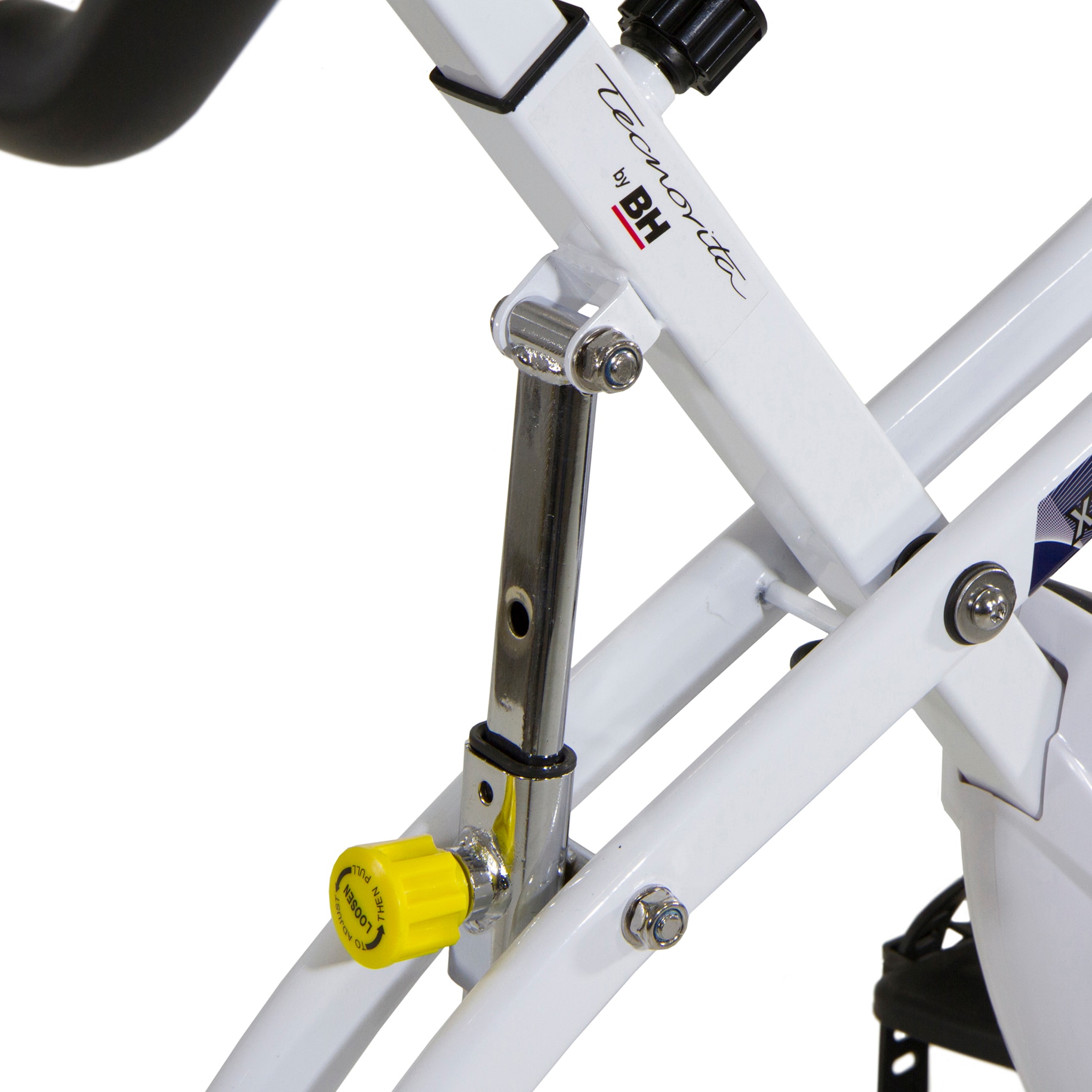 Bicicleta estática X Tri 2 YF910H 3 posiciones + soporte tablet/smartphone con envío gratis, montaje profesional opcional con cargo - Blanco Blanco-4