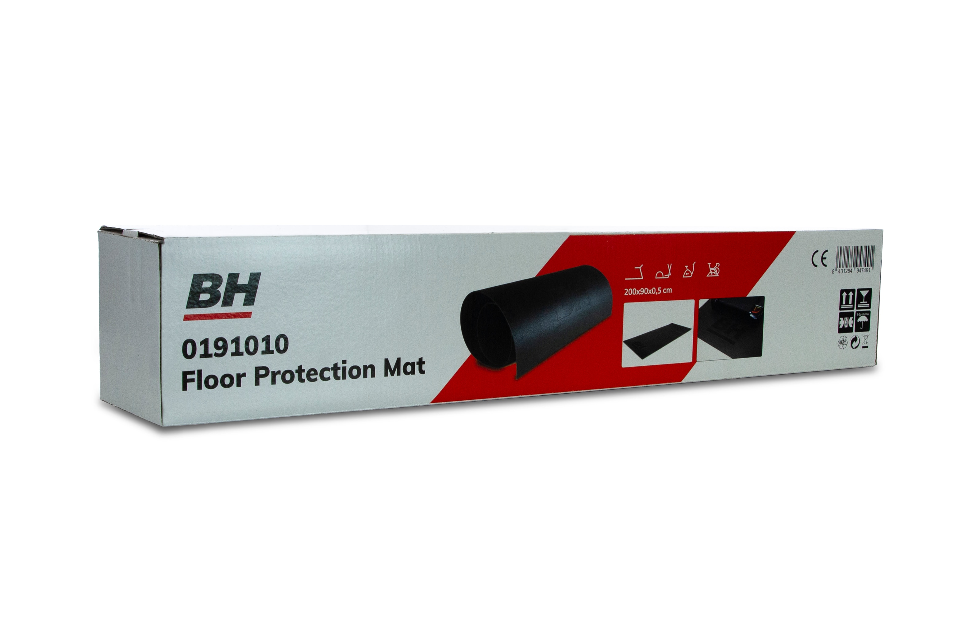 Protector de suelo 2000 x 900 BH Fitness  con envío gratis 4
