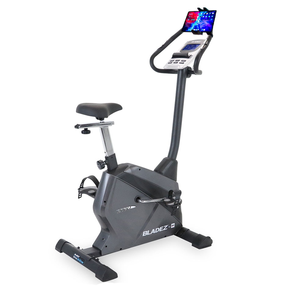 BH Fitness - Bicicleta Estática 200UH + Soporte para tablet-smartphone con envío gratis, montaje profesional opcional con cargo.