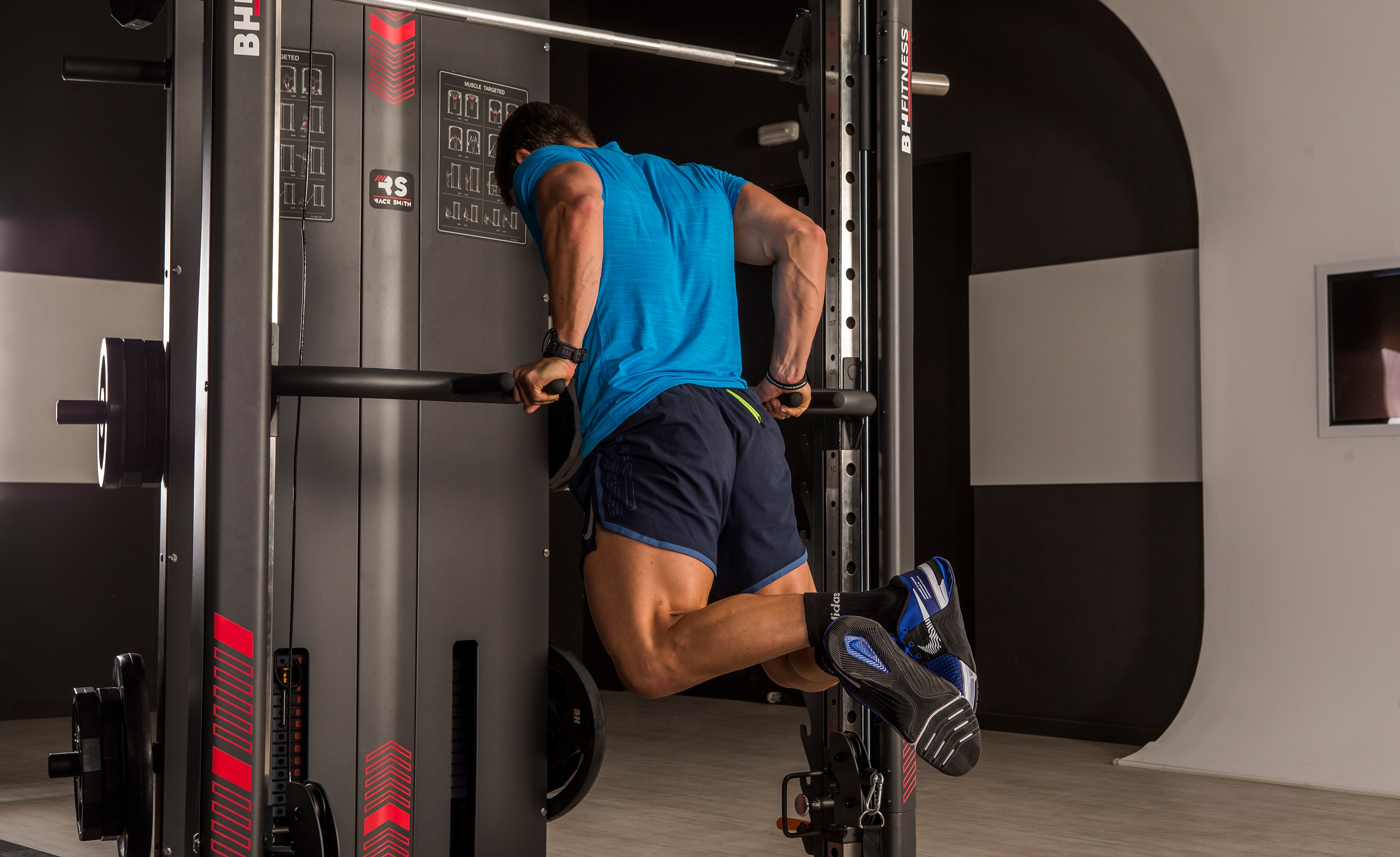 Multiestación Rack Smith BH Fitness 6