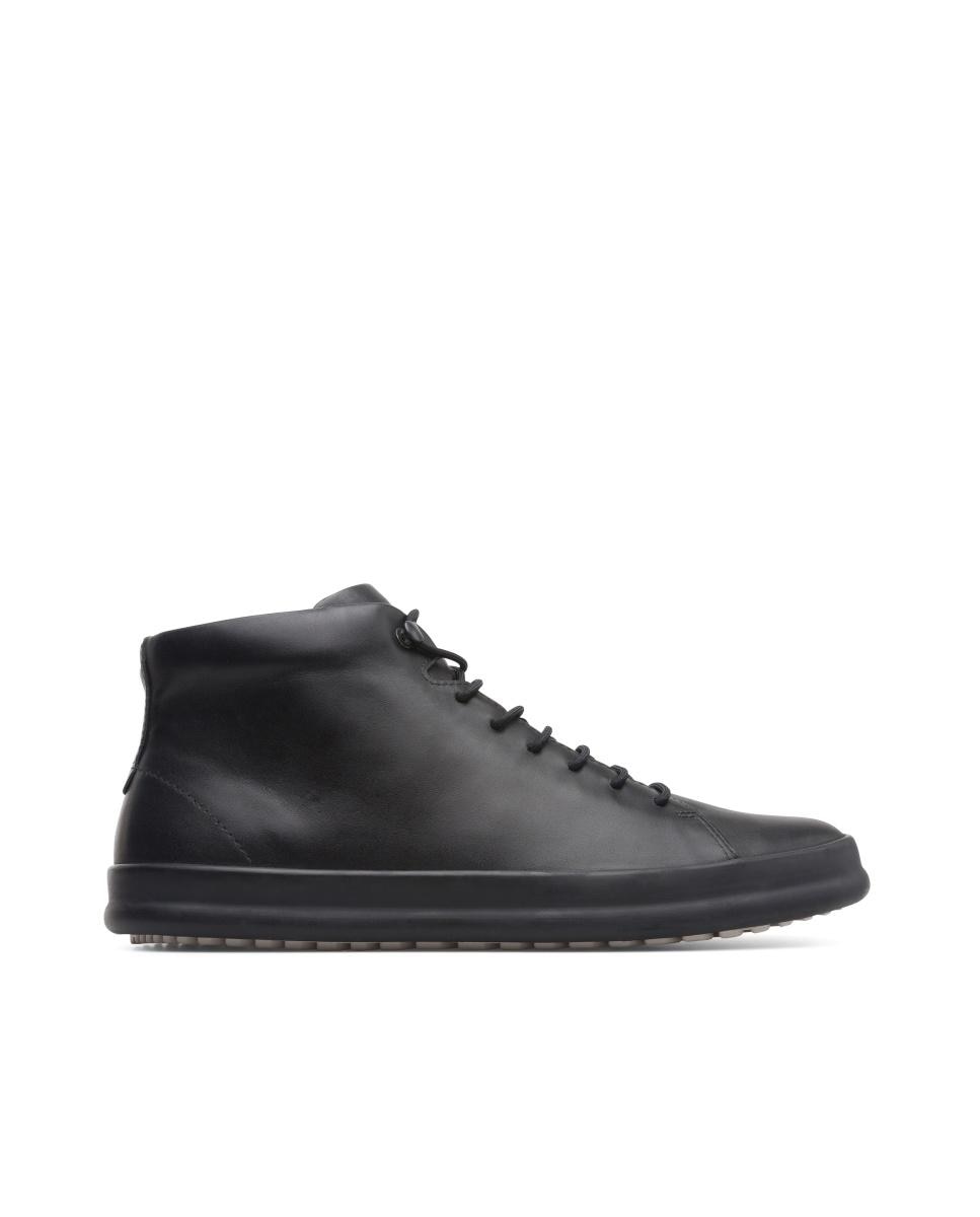 Botines de hombre chasis sport de piel - Camper - Negro Negro-1