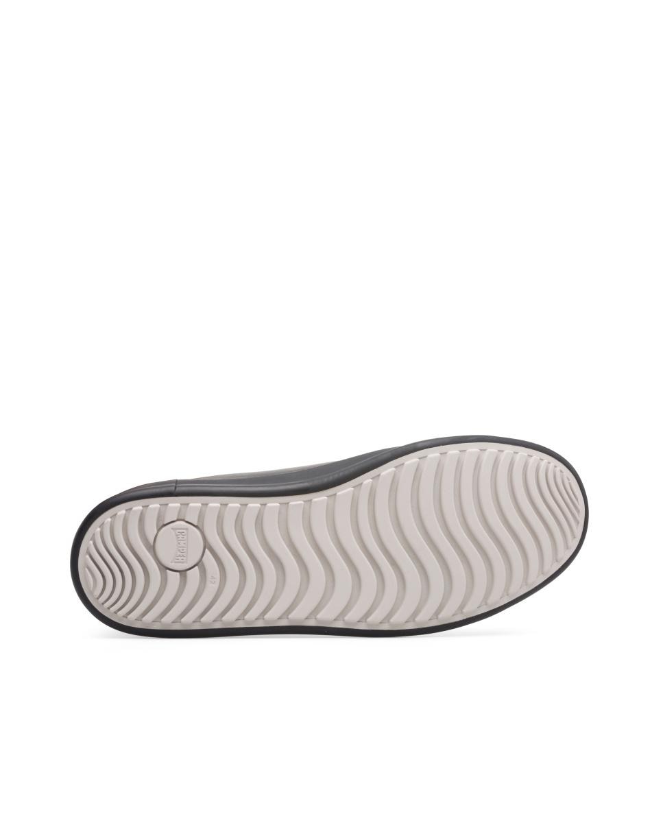 Botines de hombre chasis sport de piel - Camper - Negro Negro-2