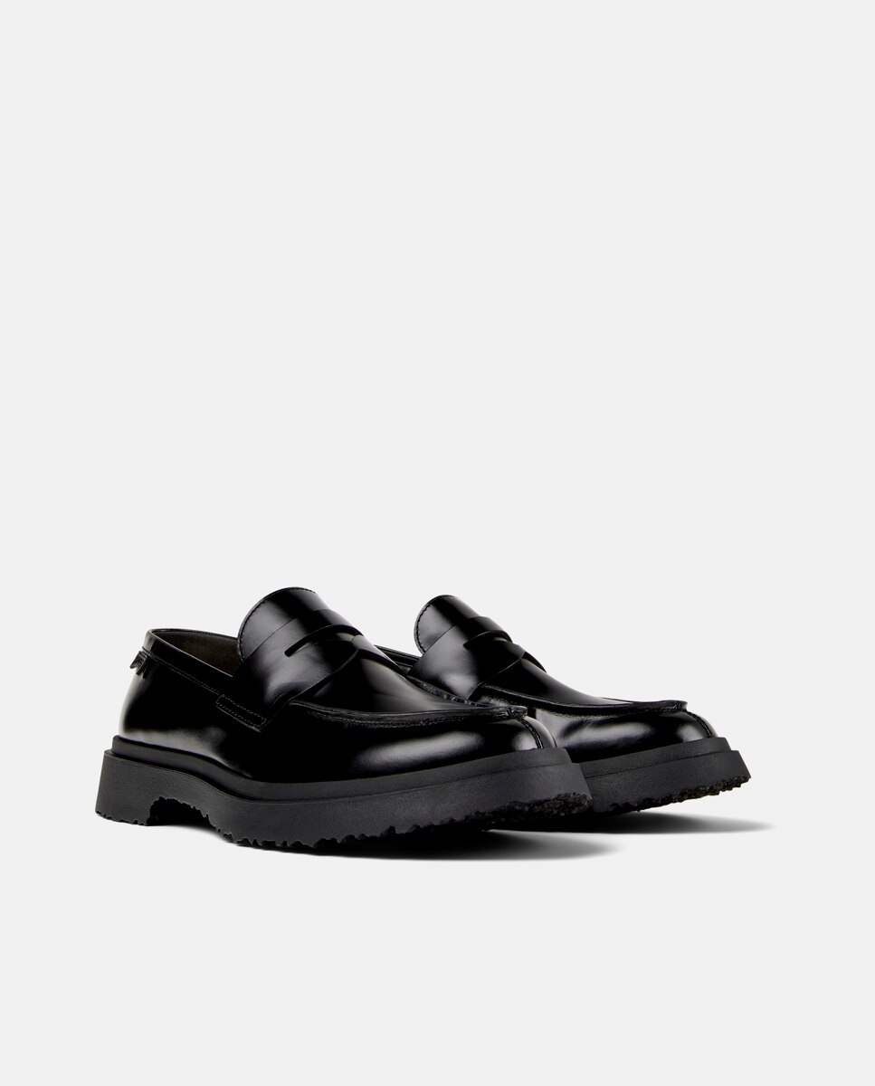 Mocasines de hombre de piel walden - Camper - Negro Negro-3