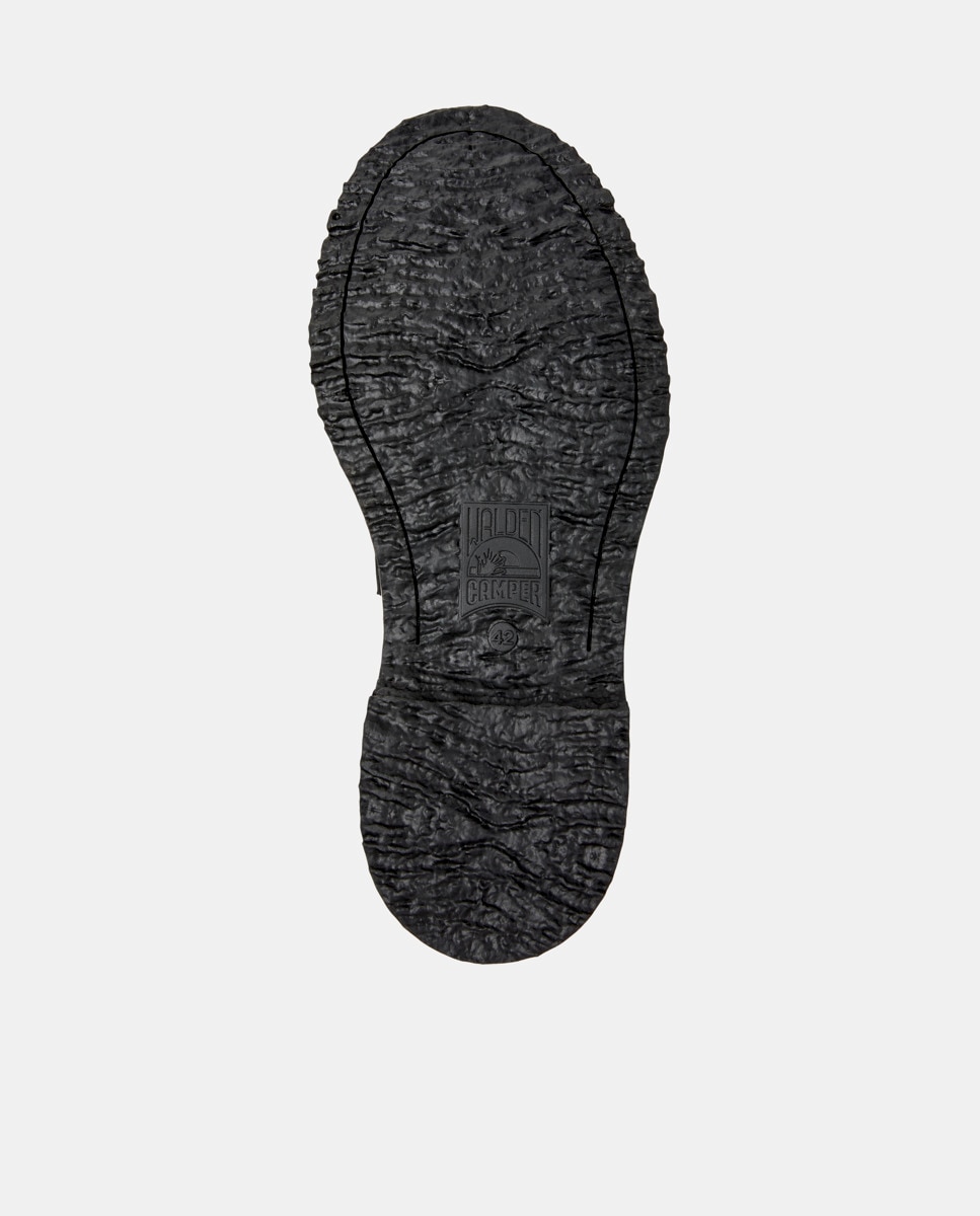 Mocasines de hombre de piel walden - Camper - Negro Negro-5