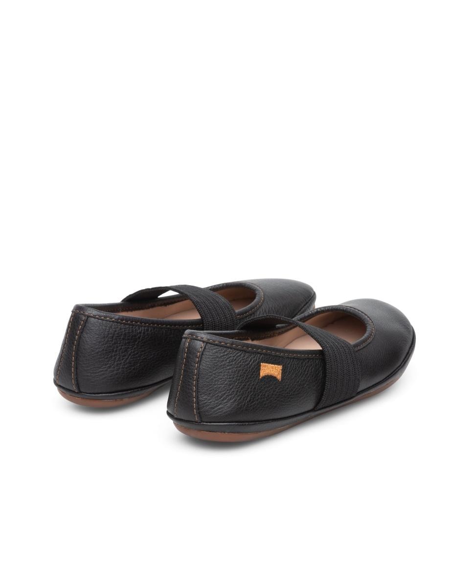 Bailarinas de niña right de piel - Camper - Negro Negro-4