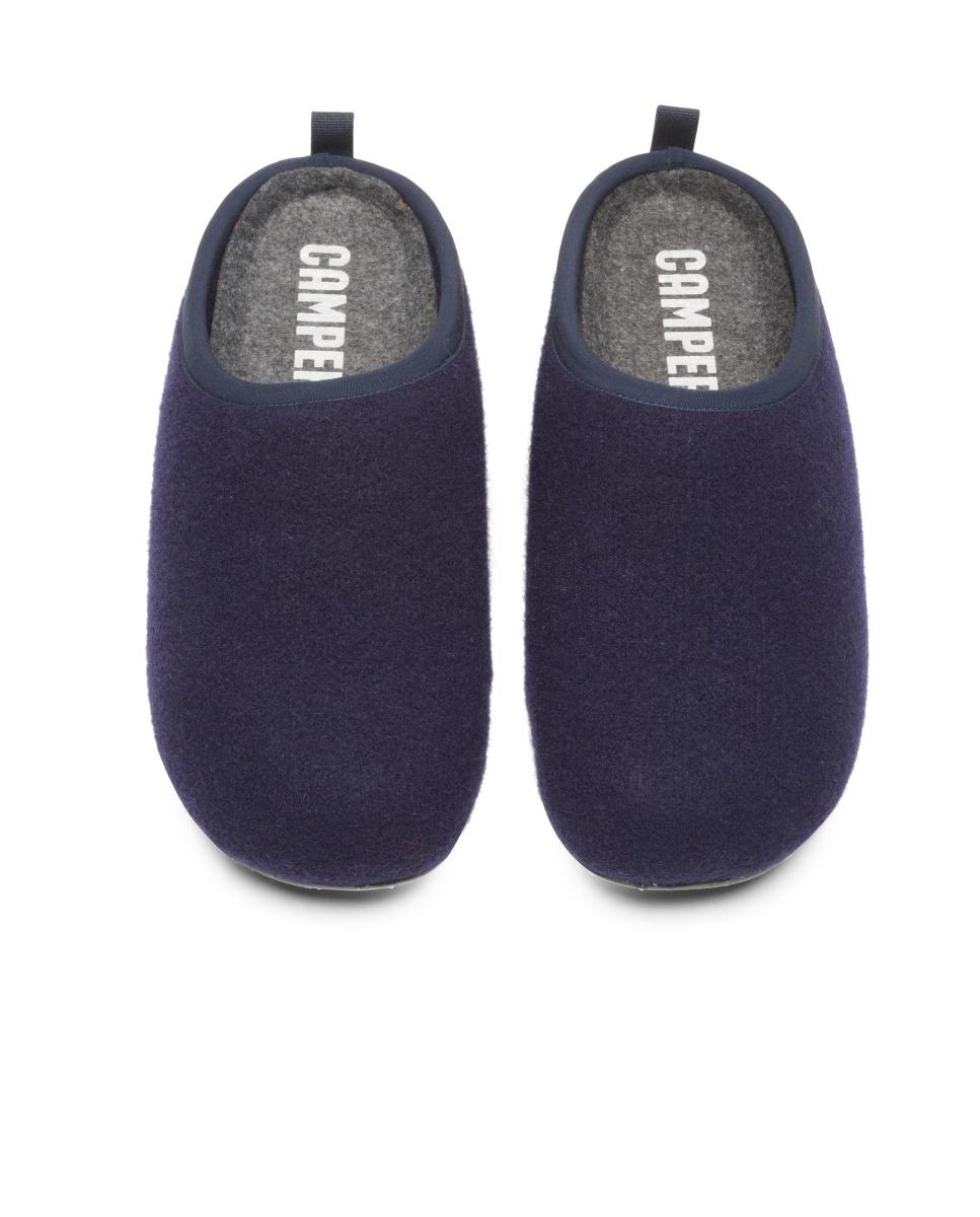 Imagen 2 de Zapatillas de casa de hombre wabi lisas - Camper - Azul Azul