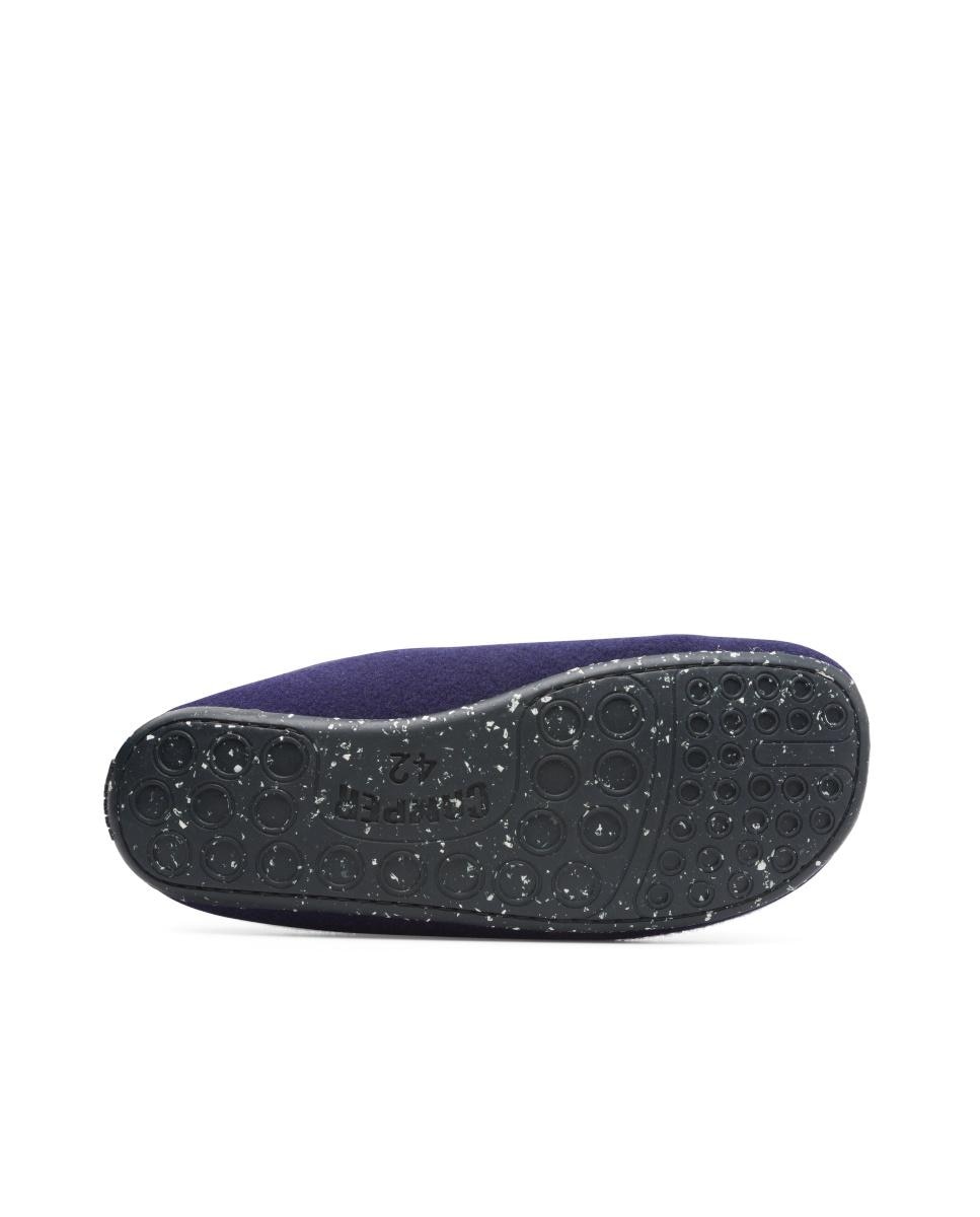 Imagen 5 de Zapatillas de casa de hombre wabi lisas - Camper - Azul Azul