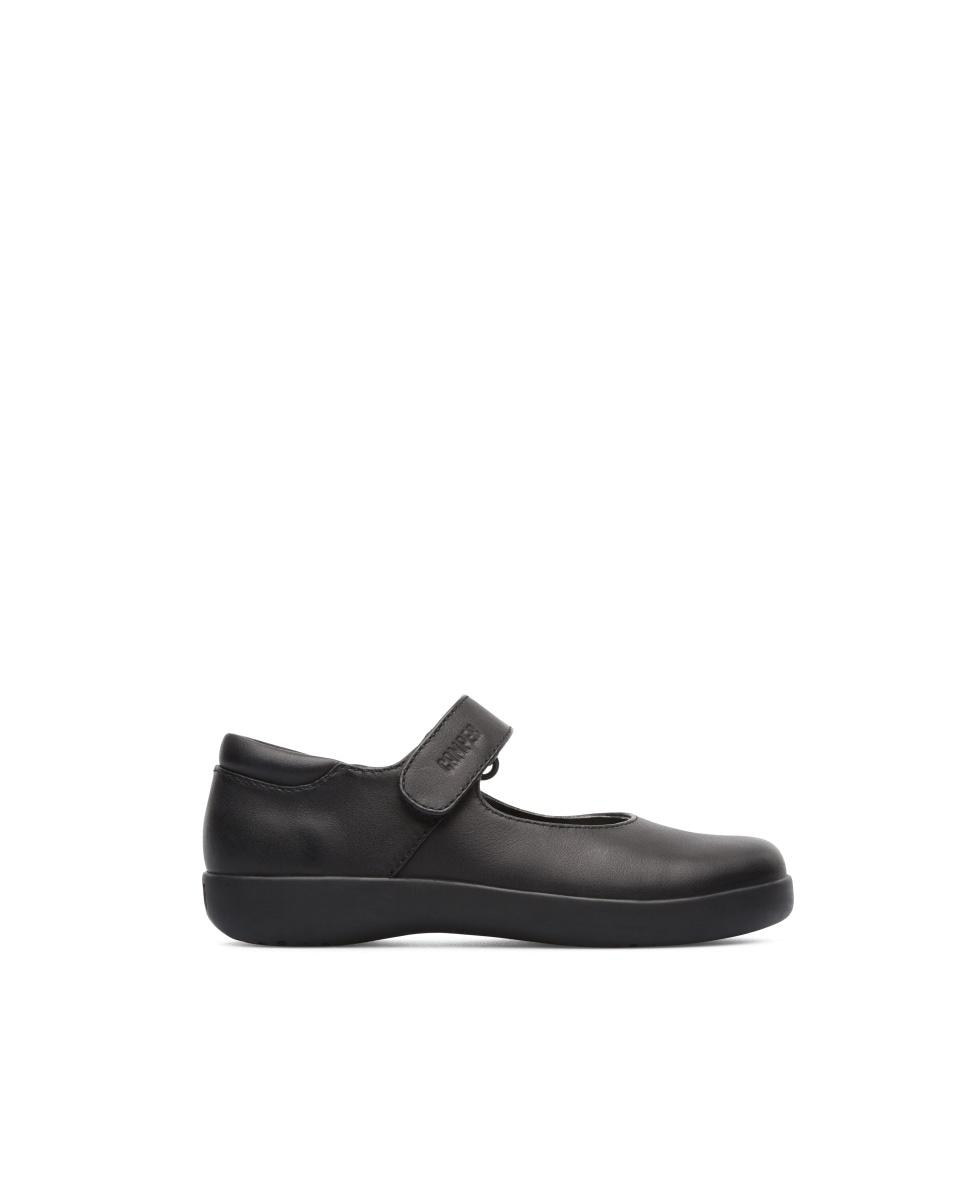 Merceditas de niña spiral comet con cierre adherente - Camper - Negro Negro-1