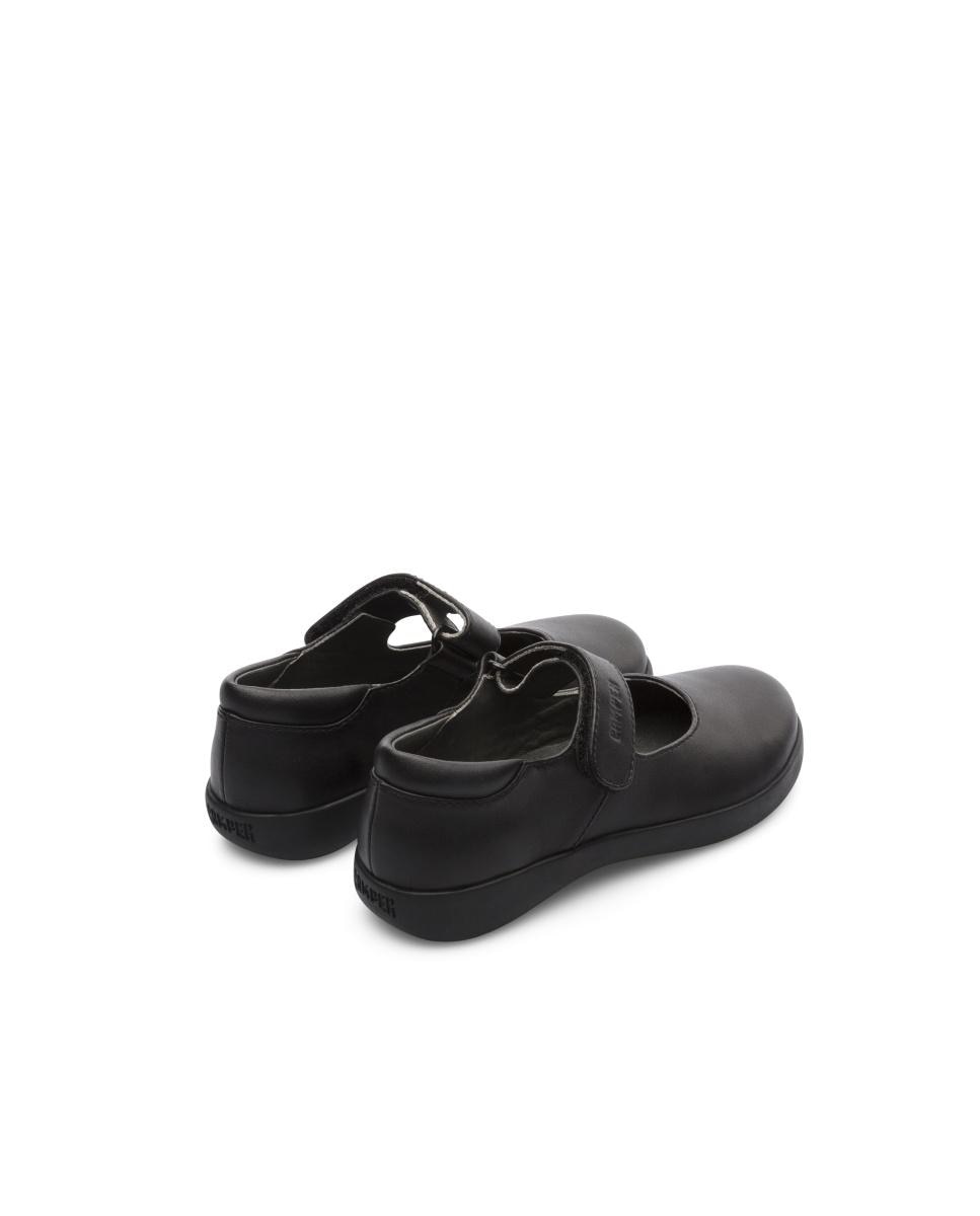 Merceditas de niña spiral comet con cierre adherente - Camper - Negro Negro-4