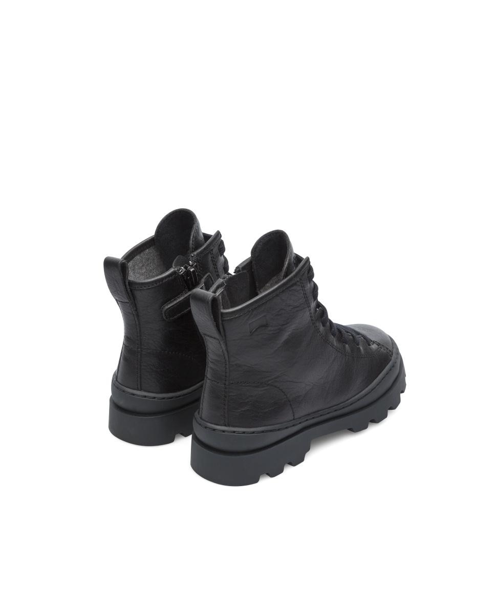 Botines de niño brutus twins de piel - Camper - Negro Negro-1