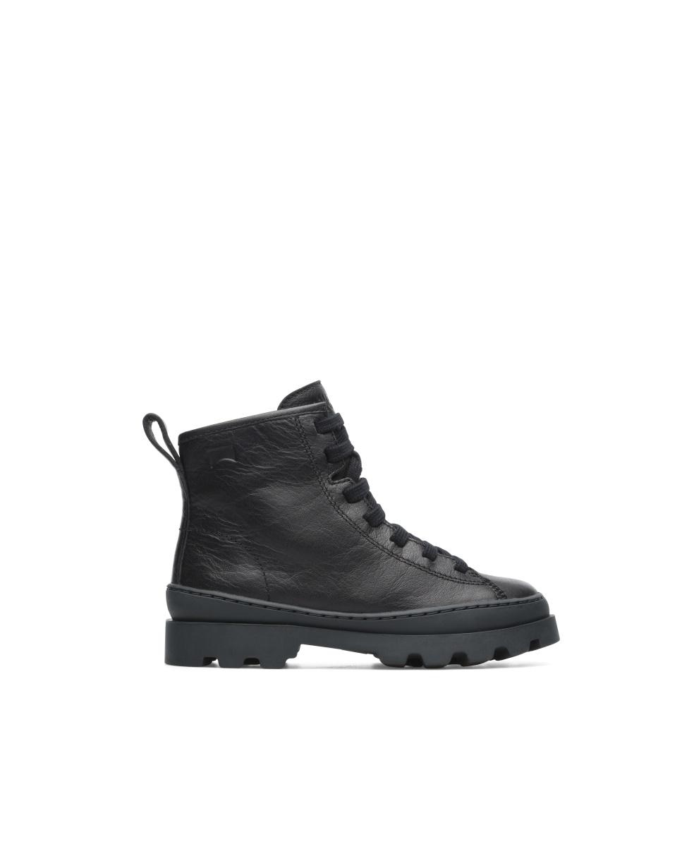 Botines de niño brutus twins de piel - Camper - Negro Negro-4
