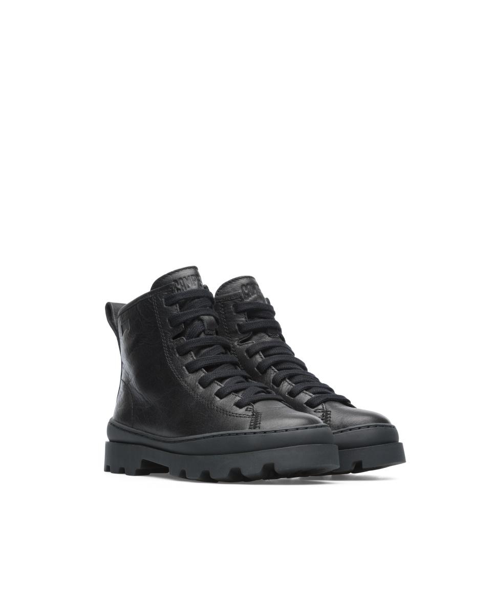 Botines de niño brutus twins de piel - Camper - Negro Negro-5