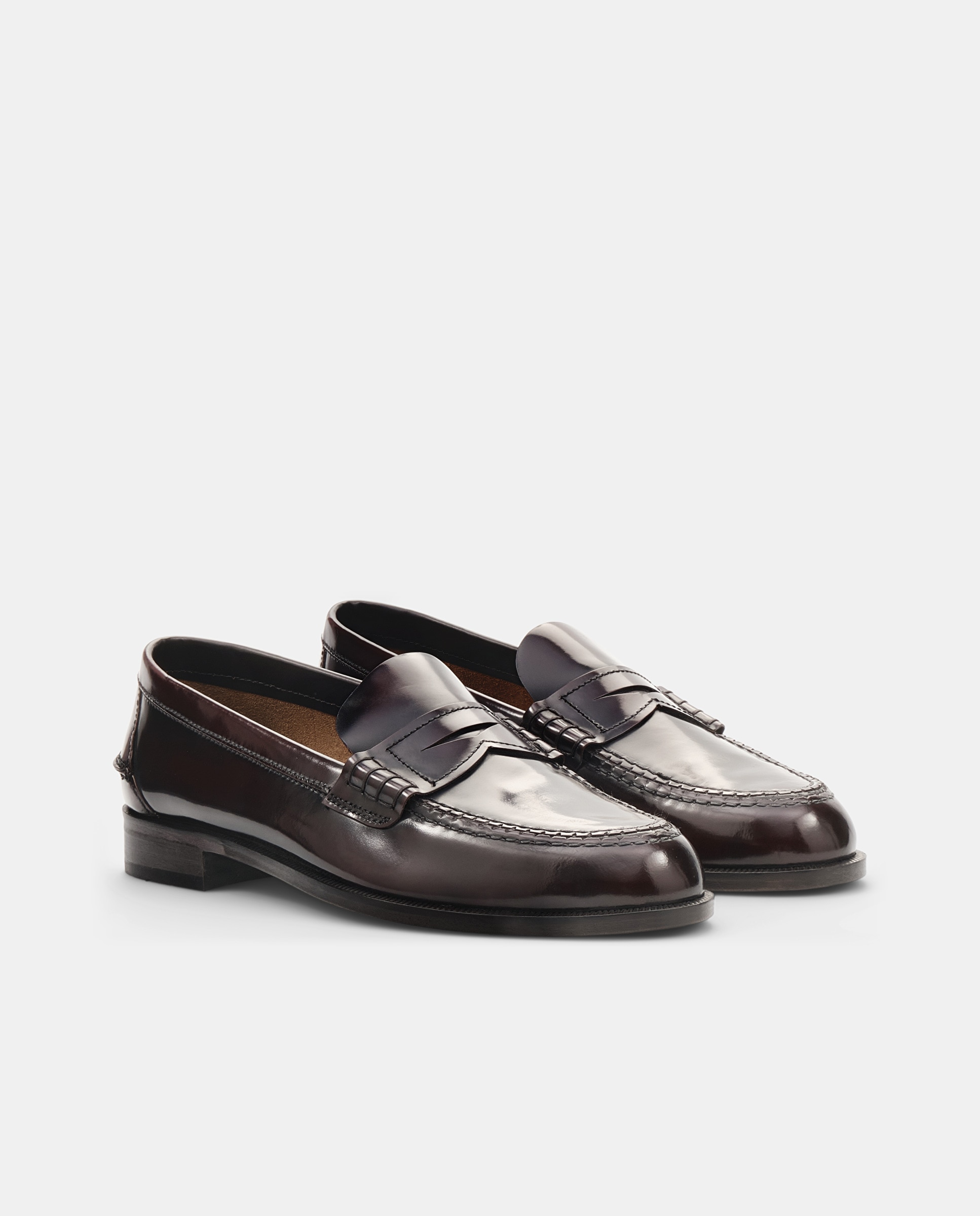 Mocasín liberty de hombre de piel de vacuno - Lottusse - Burdeos Burdeos-2