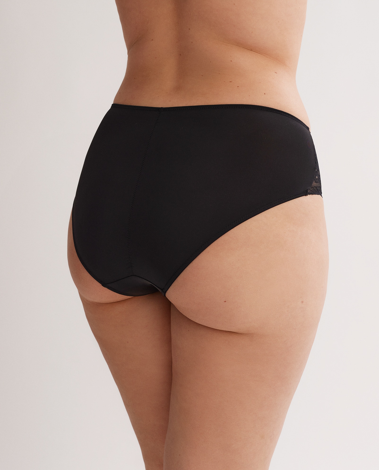 Braguita midi con encaje - Promise - Negro Negro-2