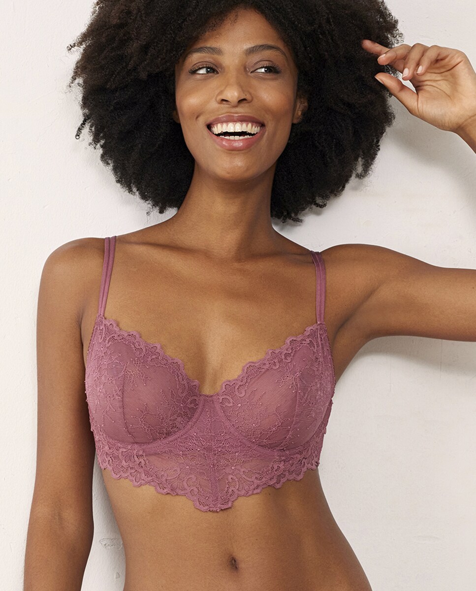 Corpiño con aros y sin foam de encaje · Promise · El Corte Inglés