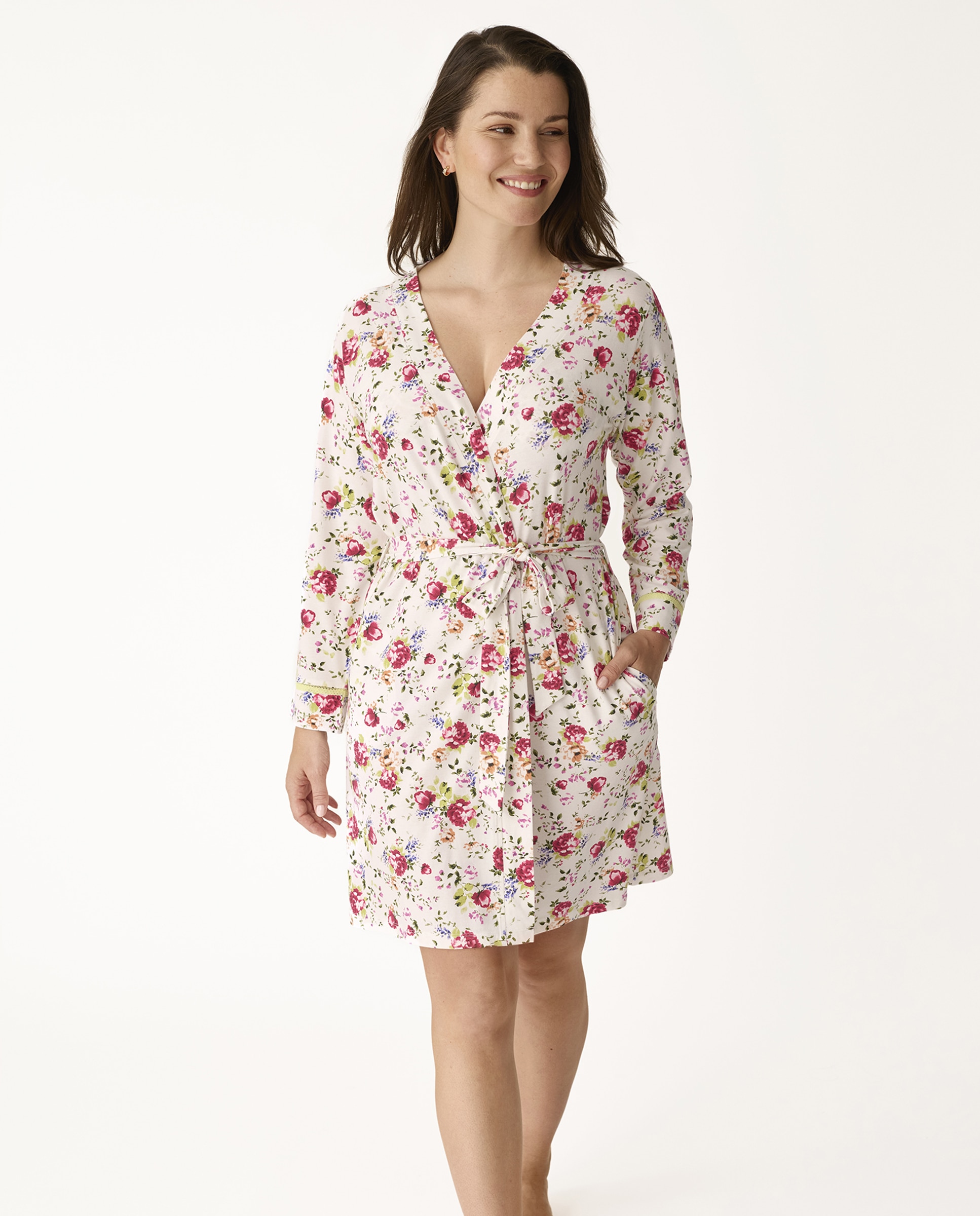 Imagen 0 de Bata kimono Bliss Blanco roto