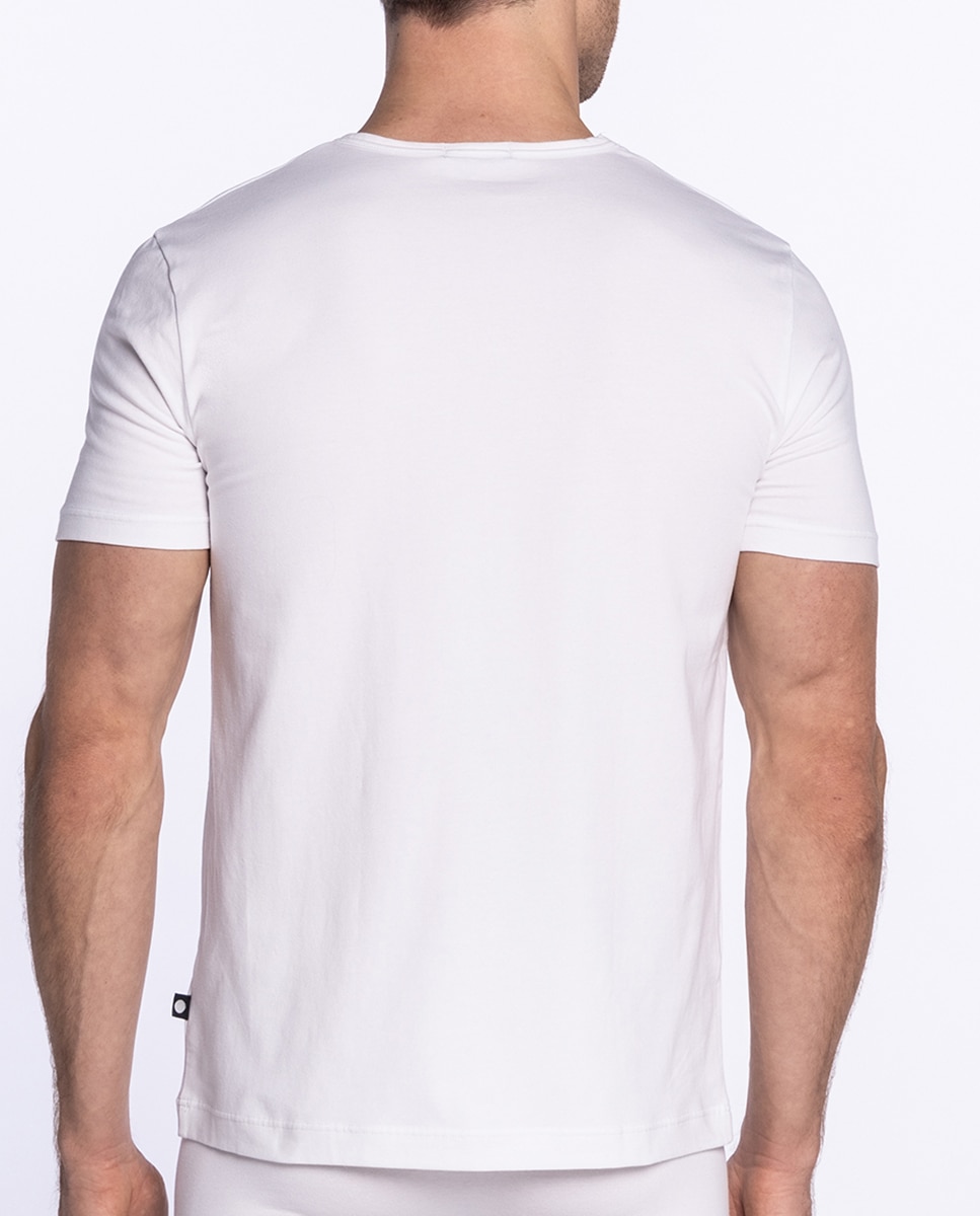 Camiseta de hombre de manga corta - Punto Blanco - Blanco Blanco-2