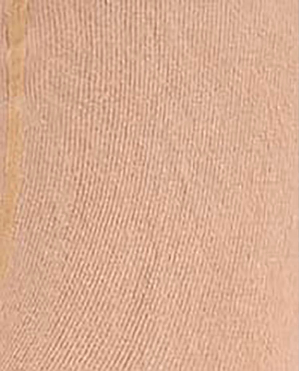 Imagen 2 de Pack de 2 pares de leotardos niña de bambú liso - Punto Blanco - Beige Beige