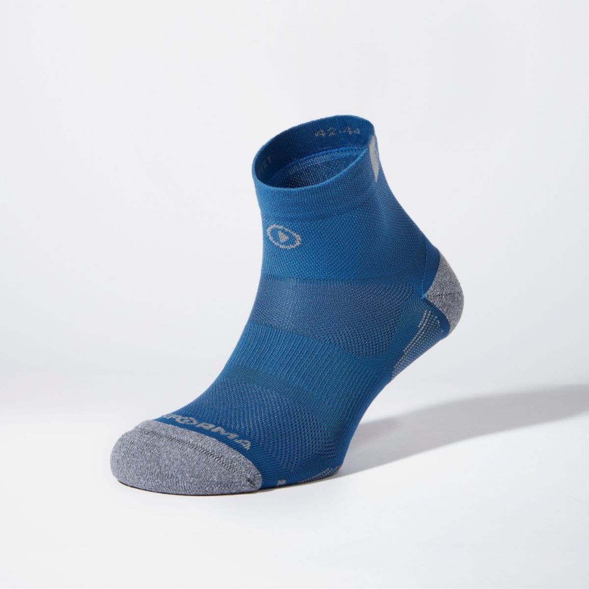 Enforma Calcetines de running unisex Boston Blanco / Gris