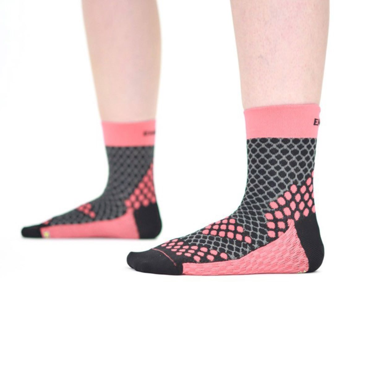 Imagen 3 de Calcetines de running unisex Barcelona Enforma - Coral Coral