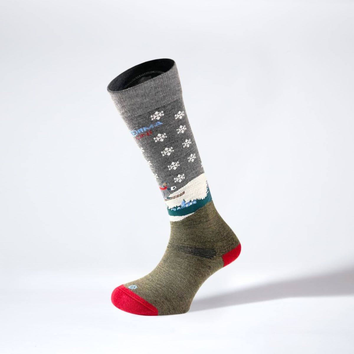 Imagen 0 de Calcetines de esquí y snow unisex Sierra Nevada Enforma Gris oscuro