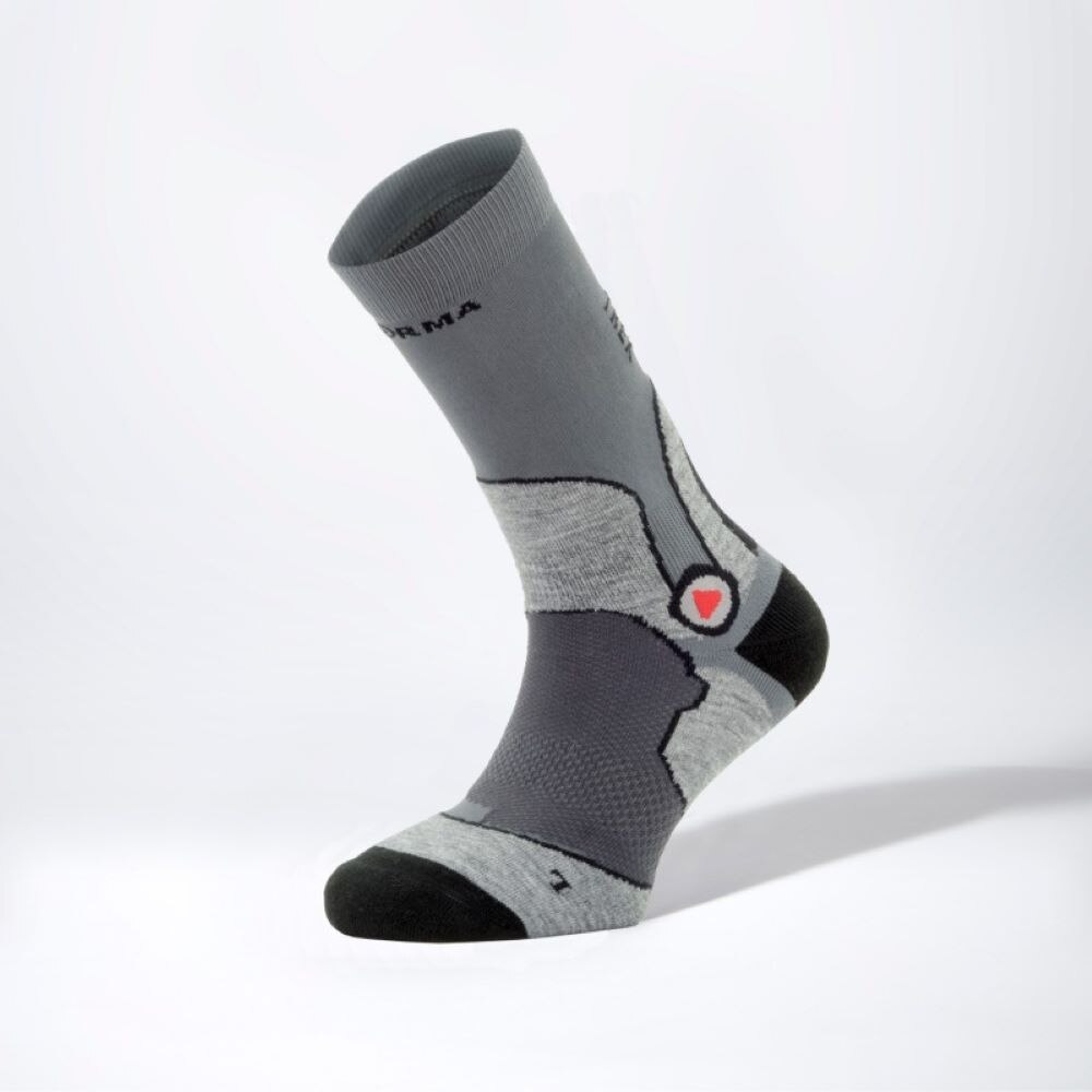 Enforma Calcetines de trekking unisex Montblanc Azul / Gris