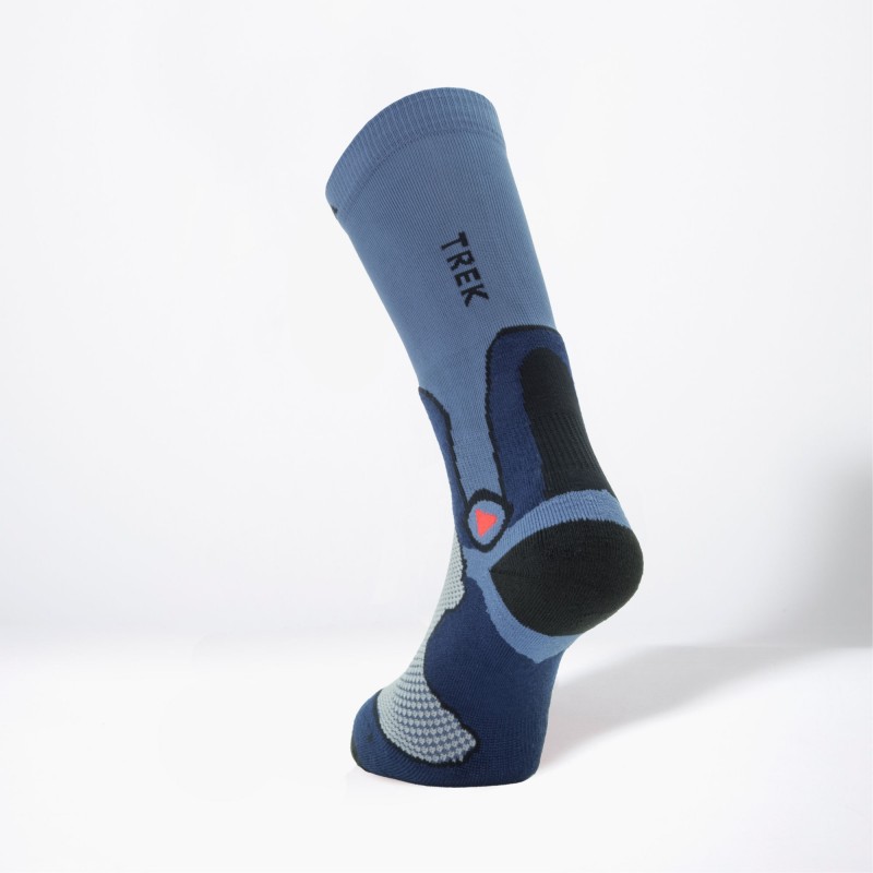 Imagen 2 de Calcetines de trekking unisex Montblanc Enforma - Azul / Gris Azul / Gris