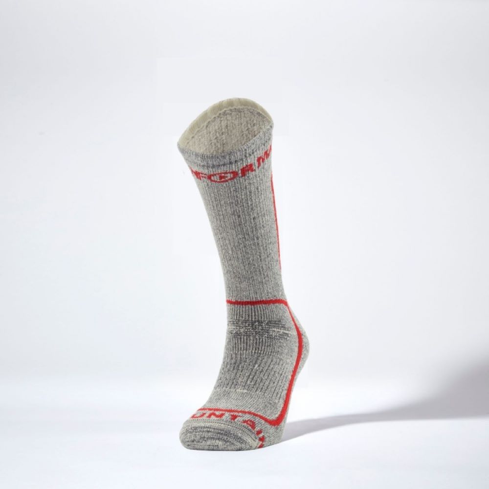 Imagen 0 de Calcetines de trekking unisex Everest Enforma Gris claro