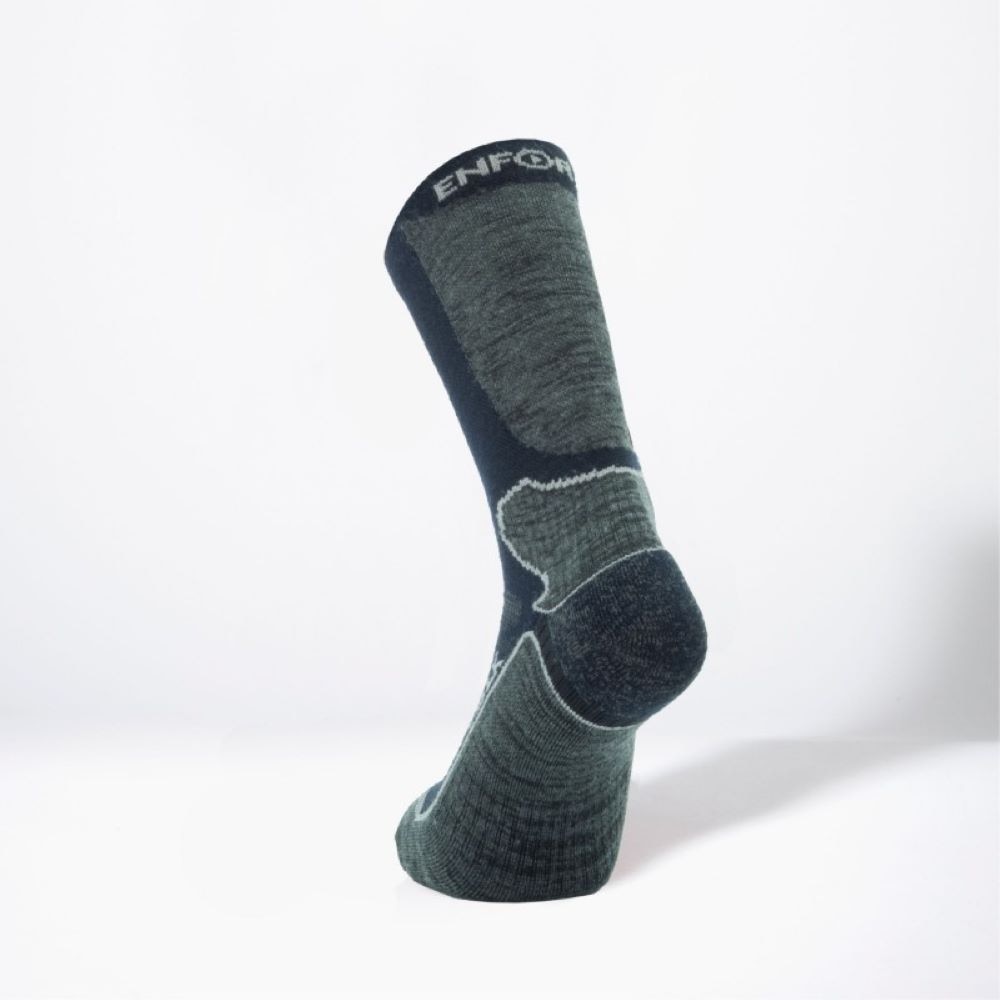 Imagen 2 de Calcetines de trekking unisex Annapurna Enforma - Gris oscuro Gris oscuro