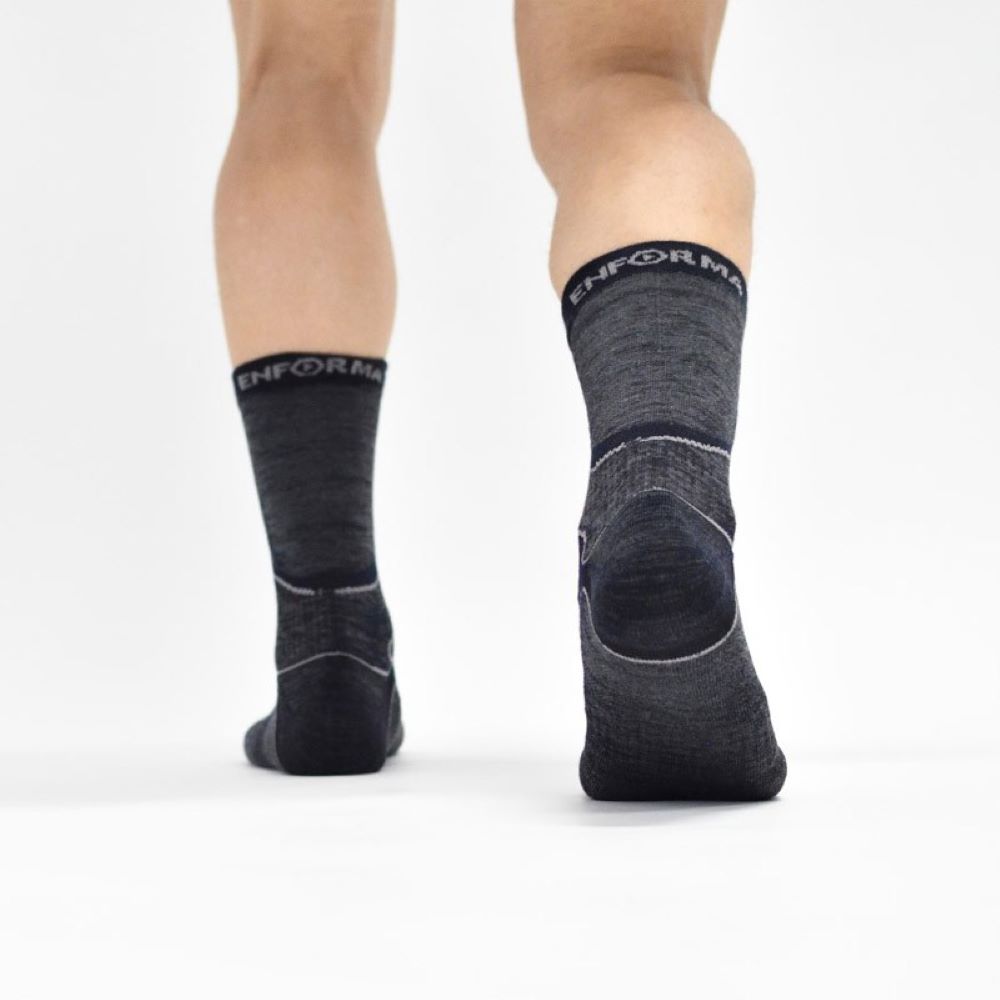 Imagen 3 de Calcetines de trekking unisex Annapurna Enforma - Gris oscuro Gris oscuro