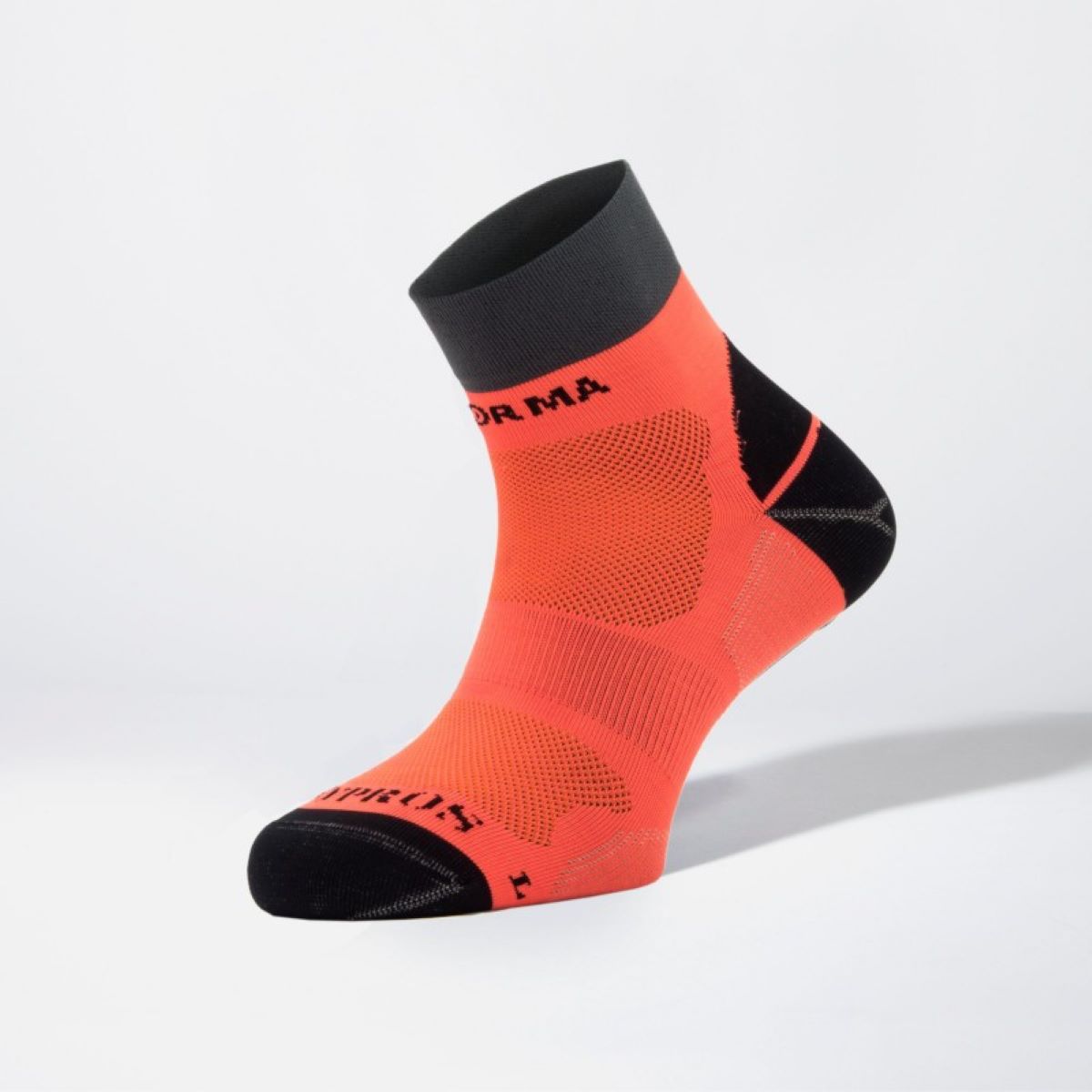 Enforma Calcetines de running unisex Hamburgo Gris / Naranja