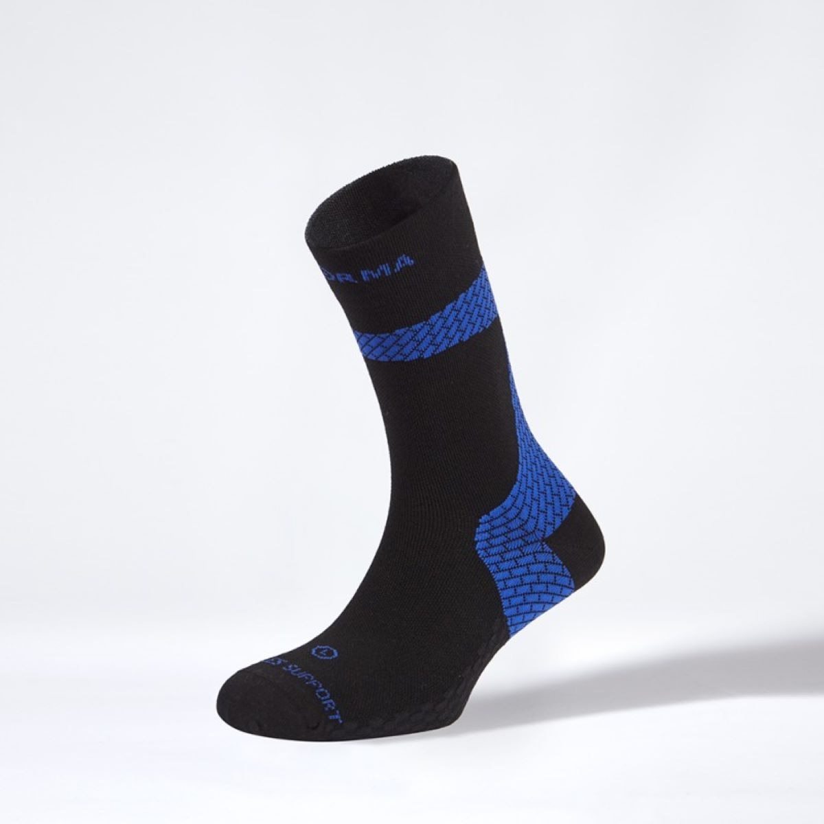 Imagen 0 de Calcetín de running unisex Achilles Tendon Enforma Negro / Azul