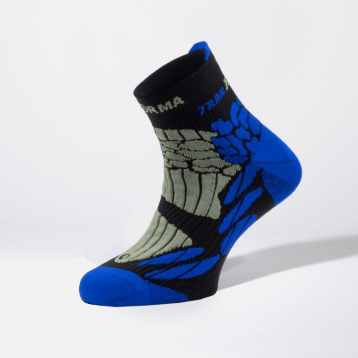Enforma Calcetines de running unisex Sahara Negro / Azul