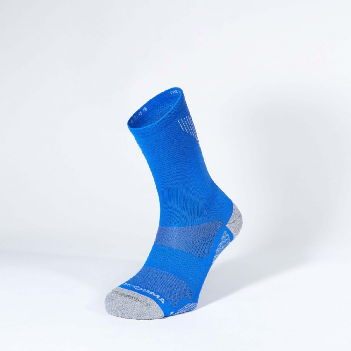 Enforma Calcetines de running unisex Berlín Blanco / Gris