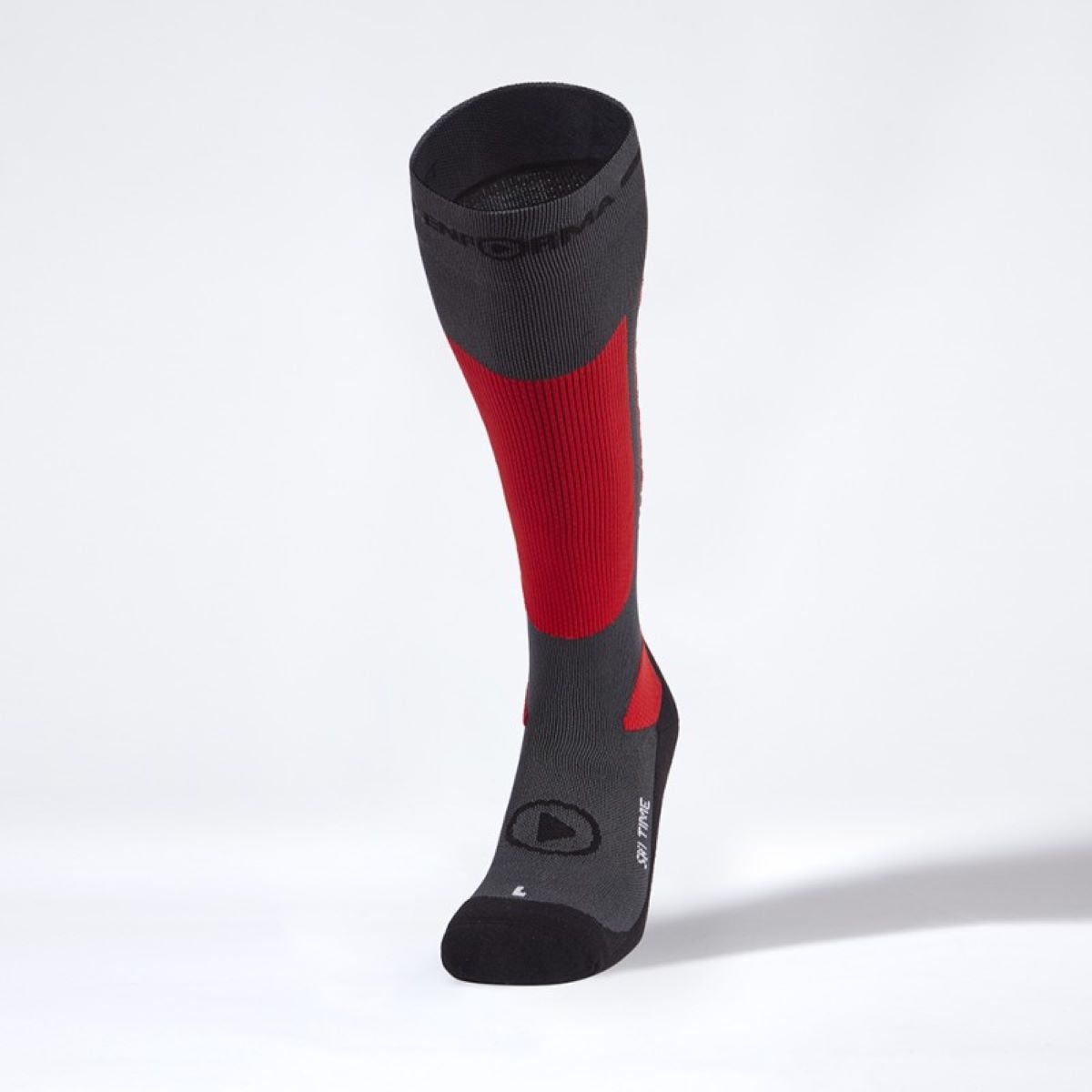 Calcetines de esquí y snow unisex Zermatt Enforma - Gris oscuro Gris oscuro-1