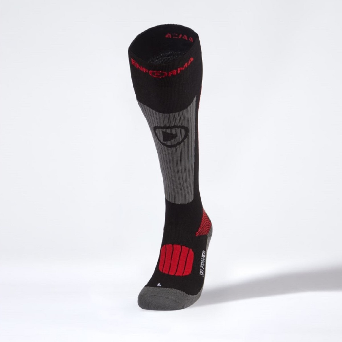 Imagen 0 de Calcetines de esquí y snow unisex Levi Enforma Negro / Rojo