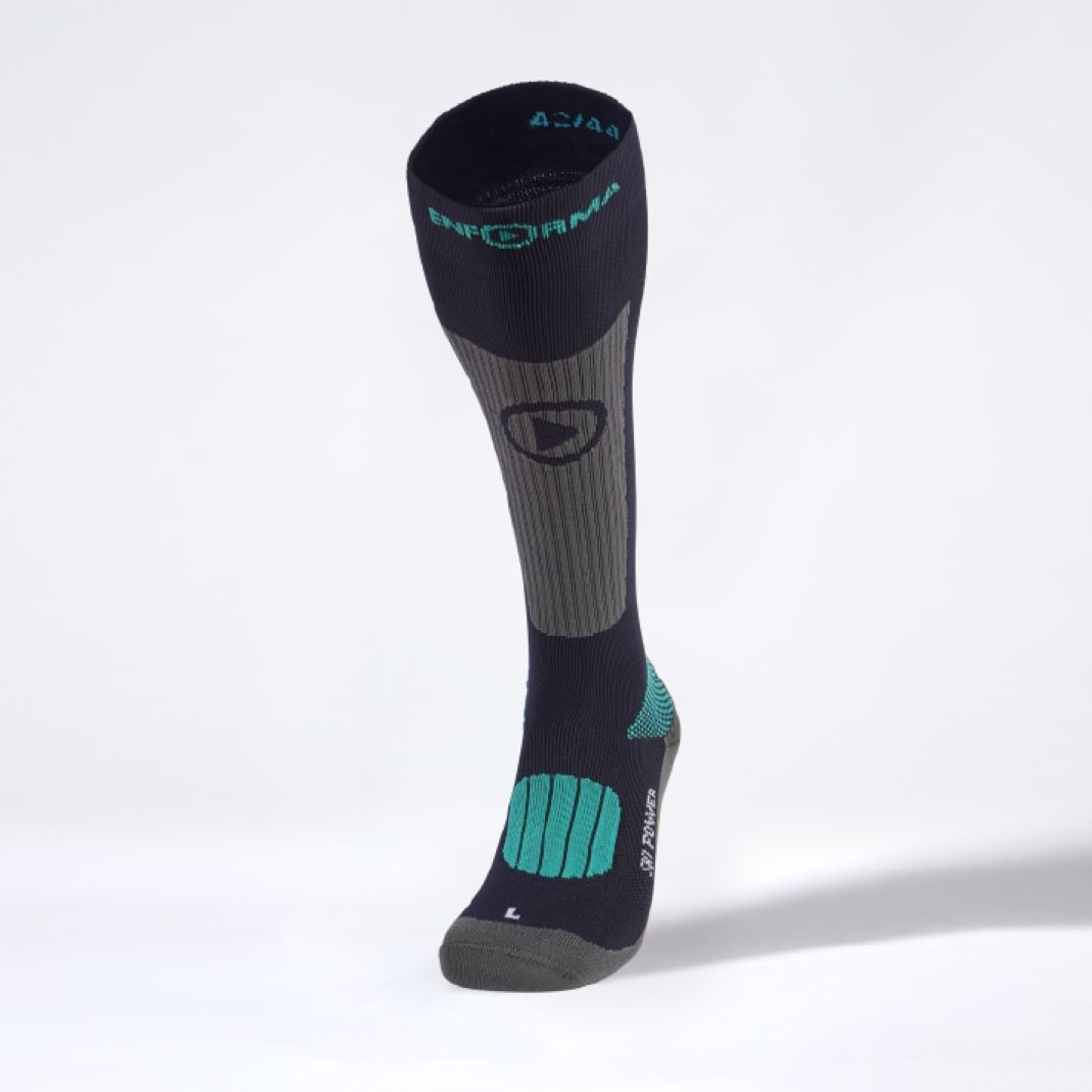 Calcetines de esquí y snow unisex Levi Enforma - Azul / Gris Azul / Gris-1